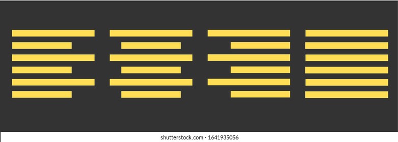 alignment text left, center, right, and justify icon