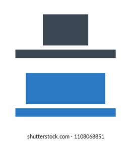 alignment vector icon