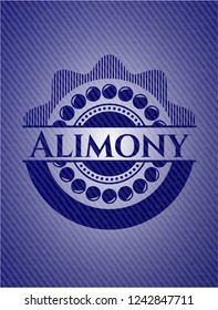 Alimony jean background