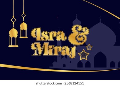 Al-Isra wal Mi'raj holiday concept