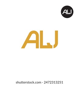 ALJ Logo Letter Monogram Design