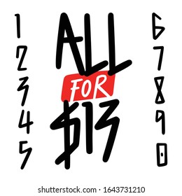 All for $13. metal rock music lettering