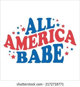 all america babe eps design