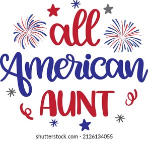 All American Aunt, America Patriotic