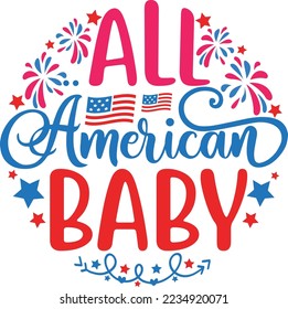 All American Baby eps File