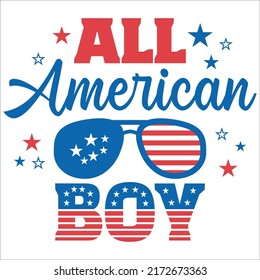All American boy eps design