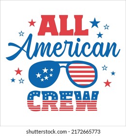 All American crew eps design
