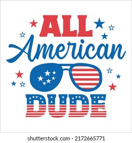 All American dude eps design