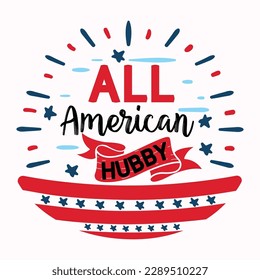 All American Family SVG design