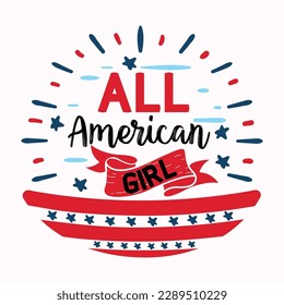 All American Family SVG design