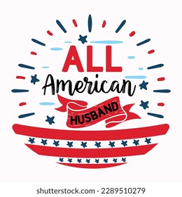 All American Family SVG design