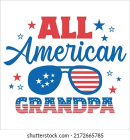 All American grandpa eps design