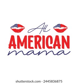 All American mama cut file for sale