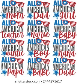 All American Vector Designs Bundle
