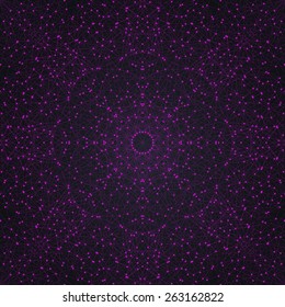 All around - sky background - purple design