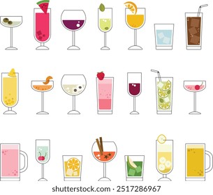 Menu Todas as Bebidas do Bar