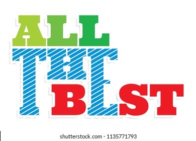 All The Best Vector Illustration. Eps-10.