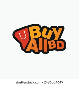 All Buy Online Shop Logo, Ecommerce design for online shop logo branding buy all cart logo and bag design logo with shopping bags 