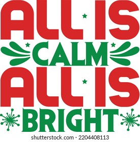 all is calm all is bright