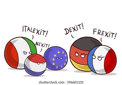 all country Euro exit
