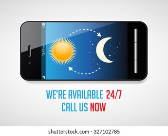 All day and all night available service