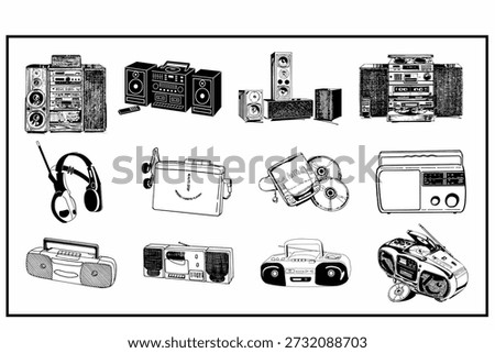 All Electronics system , music player, headphone, wokman