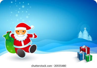 All elements are layered separately in vector file. visit my portfolio for other christmas works.
