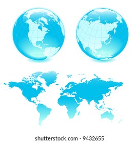 All elements are separate objects and grouped. File is made with gradient. No transparency. Map source Url: https://www.cia.gov/library/publications/the-world-factbook/docs/refmaps.html