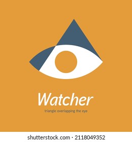 All eyes see the geometric triangle of the stone and the closed eye symbol of the observer's triangle
