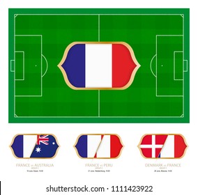 All games by French soccer team in group C.