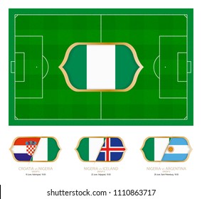All games by Nigeria soccer team in group D.