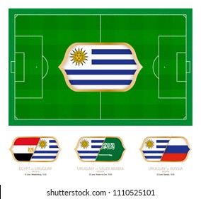 All games by Uruguayan soccer team in group A.