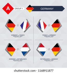 All games of Germany in football nations league. 