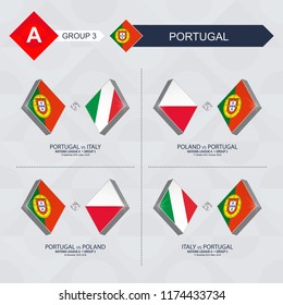 All games of Portugal in football nations league. 