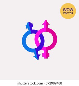 All gender restroom icon