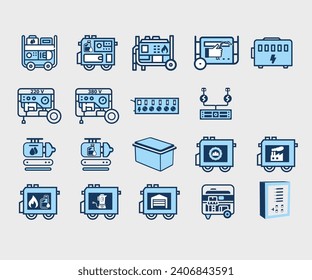 All generators types electricity and power 