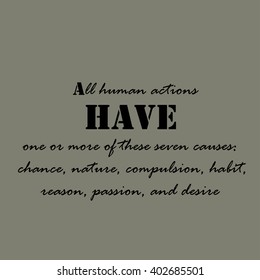 All human actions have one or more...