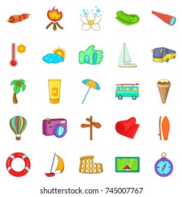 All included icons set. Cartoon set of 25 all included vector icons for web isolated on white background