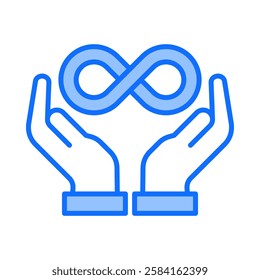 All Inclusive Icon Element For Design
