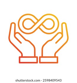 All Inclusive Icon Element For Design