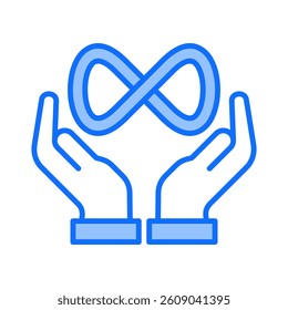 All Inclusive Icon Element For Design