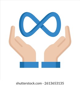 All Inclusive Icon Element For Design