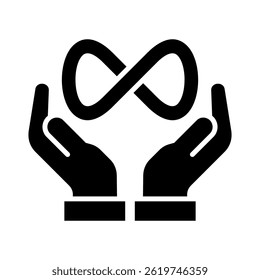 All Inclusive Icon Element For Design