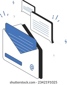 Todas las ilustraciones de Internet con diseño plano