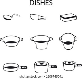 all kind of kitchen dishes