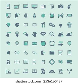 All kind of Time, date and address concept editable stroke outline icons set isolated on clean background flat vector illustration collection.