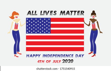 All lives matter. Happy fourth of July.