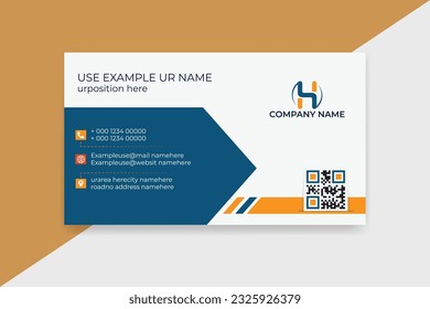 All main elements are 100% editable and customizable and it’s really easy. Corporate modern business card design template, creative modern business card design template for your project.