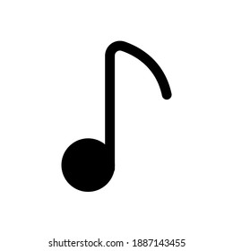all music  icon vector in trendy design