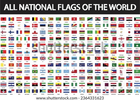 All national flags in the world